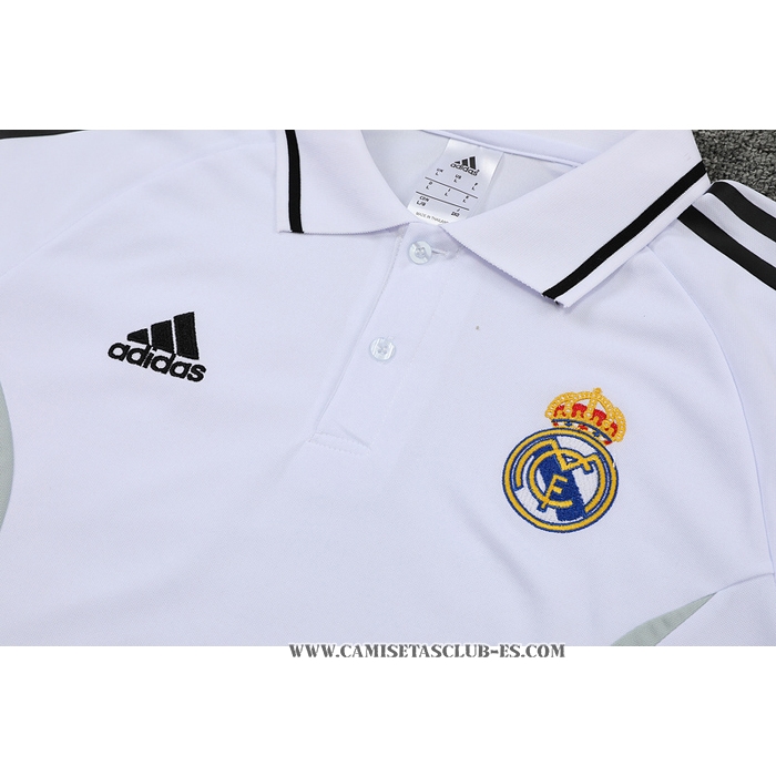 Conjunto Polo del Real Madrid 22-23 Blanco